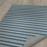 Волос Синя зона килим от Кавка Дизайнс