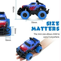 Детски играчки за 4-годишни момчета РК автомобил дистанционно управление камиони за 3-годишни деца Подаръци за рожден ден предучилищни играчки автомобили ДРОД скала