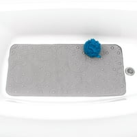 Избор на родител сив Релефен ПВЦ неплъзгащи Подложки за баня, 17.5 35.75