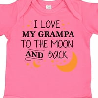 Мастически обичам моята Грампа до луната и гърба подарък бебе момче или бебе момиче боди