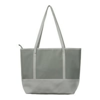 Giligiliso Clearance Женска чанта, мека чанта за рамо на женската чанта с голям капацитет мека кожена женска чанта за рамо на рамото