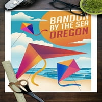 Bandon, Oregon, Bandon By The Sea, Sun Faded Shoreline Collection, Thry на плажа