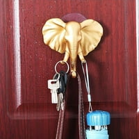 Лепкава закачалка слон глава лепилна врата самови клавиши чанта кухня стена държач кухня ， трапезария и бар