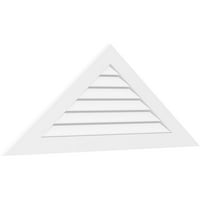 84 в 31-1 2 Н триъгълник повърхност планината ПВЦ Гейбъл отдушник стъпка: функционален, в 3-1 2 в 1 п стандартна рамка
