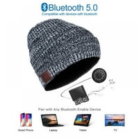Bluetooth Beanie, Bluetooth шапки за мъже и жени, музикална шапка с Bluetooth слушалки