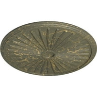 1 8 од 1 2 ИД 3 8 п таван медальон, ръчно рисуван Хамамелис пращене