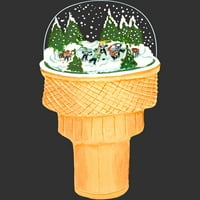 Sno -Cone Boys Argoal Grey Graphic Tee - Дизайн от хора l