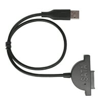 Приставка към USB адаптер кабел 13pin Plug-in Notebook Optical Drive Converter Line с винт