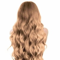 Дамска перука коса, приспособена женска перука коса Естествено синтетично пълни перуки