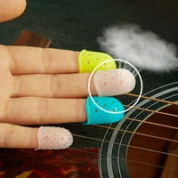 Поставете пръста против скок вентилиран дизайн силикон за свирене на пиано протектор за пръст за любител на музикални инструменти