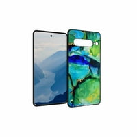 Синьо-зелено-вален-колор-телефон за телефона за Google Pixel Pro за жени Подаръци за мъже, мек силиконов стил Шокпул