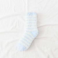 Коледни ежедневни чорапи Женски зимни супер меки топли уютни размити подли на руно подложки средни чорапи от среден туд
