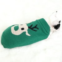 Домашен любимец Коледа пуловер Лос печатни модел трикотаж за кучета котки през зимата