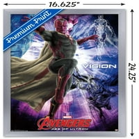 Marvel Cinematic Universe - Avengers - Age of Ultron - Vision Wall Poster, 14.725 22.375