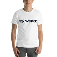2хл градски инженер касапски стил памучна тениска с къс ръкав от неопределени подаръци