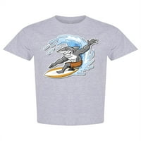 Сърфинг акула талисман за тениска мъже -Маг от Shutterstock, мъжки малки