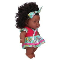 Реалистични Бебешки кукли, подвижна става, преродени Бебешки кукли, 7.9 в миеща се коса, къдрава коса за деца възрастни К8-003