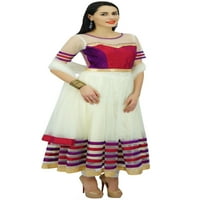 Atasi Womens Designer Length Length Net Anarkali Salwaar костюм с дупата