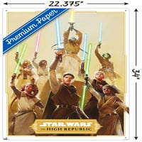 Междузвездни войни: Високата република - Портретен стенен плакат с Pushpins, 22.375 34