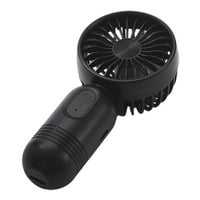 Zioy Pocket вентилатор Регулируем нисък шум Акумулатор за едно ключов старт Лесен за носене на бързо охлаждане ABS Ултра-заведения за преносими фен офиси на вентилатора