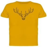 Тениска за скици на животни от елен