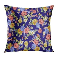 Цветна абстрактна цветна шарка красива красота цъфтеж ботанически букет възглавница възглавница за покритие на възглавница за възглавница