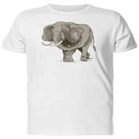 Цветна рисунка на тениска на слонове мъже -раземи от Shutterstock, мъжки малък