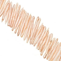 Праскова за сладководни перли естествена пръчка, степенувана, 30x, струни 111pearls