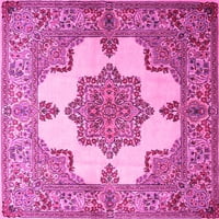Ahgly Company Indoor Rectangle Персийски розови традиционни килими, 3 '5'