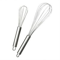 Mini Whisks от неръждаема стомана Размахване на кухня Малка сглобена балонна жица мънички уиски за готвене, разбиване, смесване, биене, разбъркване