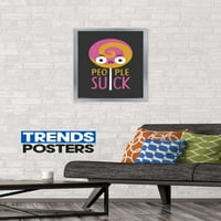 David Olenick - People Suck Wall Poster, 14.725 22.375
