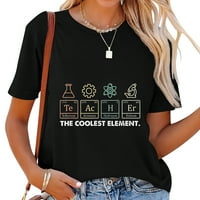 Винтидж най-готиният елемент периодична тениска за химик за химик