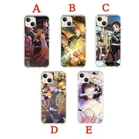 Убиец на аниме демон Nezuko Soft Transparent Phonecover Case за iPhone плюс плюс 6s 5 5s SE