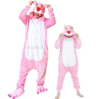 Coceopyut Tiger Pajamas Възрастен тоторо животно онези жени мъже двойка нова зимна пижама костюм за сън