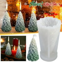 Коледни лепилни инструменти Коледно дърво свещи инструменти Направи си декорации свещи орнаменти Yutnsbel