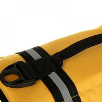 Жизнено яке на жилетка за безопасност на жилетката за безопасност на бански костюм с отразяващи ивици регулируем колан за куче