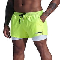 Капрез Мъжете твърди цветни дъна Класически годни странични джобове плаж шорти тренировки плажни дрехи бързо сухо лято къси панталони