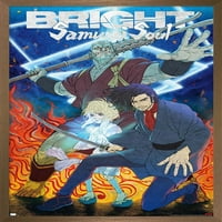 Netfli Bright Samurai Soul - Ключов арт плакат, 14.725 22.375