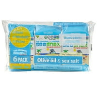 Seasna Organic Seaweed Snack - Оригинал - Калъф от - 1. Оз