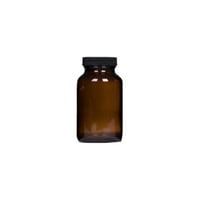 mnjin тъмнокафяв широк уста стъклена бутилка леки здравни продукти отделно бутилиране g