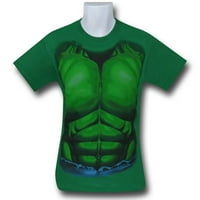 Невероятната тениска за младежки тос на Hulk Smash Costume