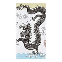Дракон Китайска култура Микрофибър кухненска кърпа за кърпи за кърпи за чинии за съдове за почистване на кърпи за кухня за кухня за кухня за кухня